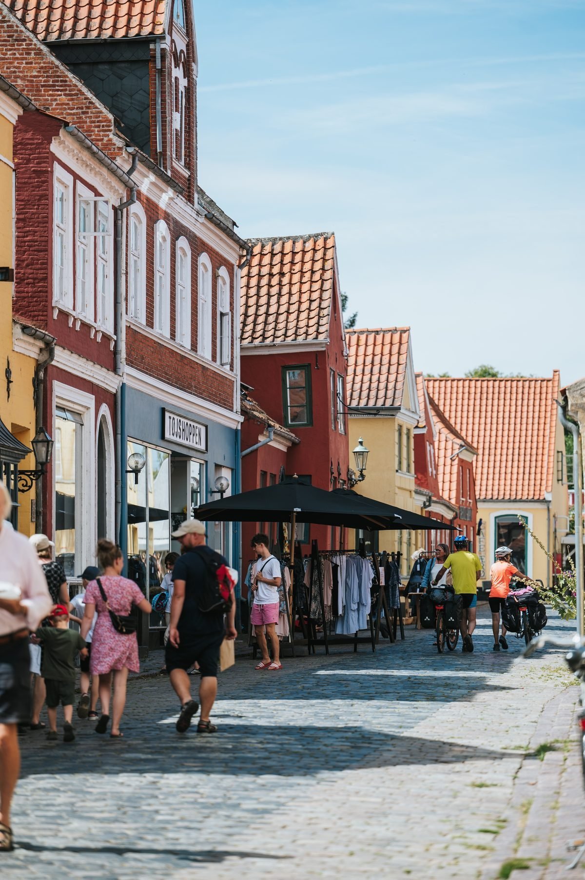 La vieille ville historique d'Ærøskøbing